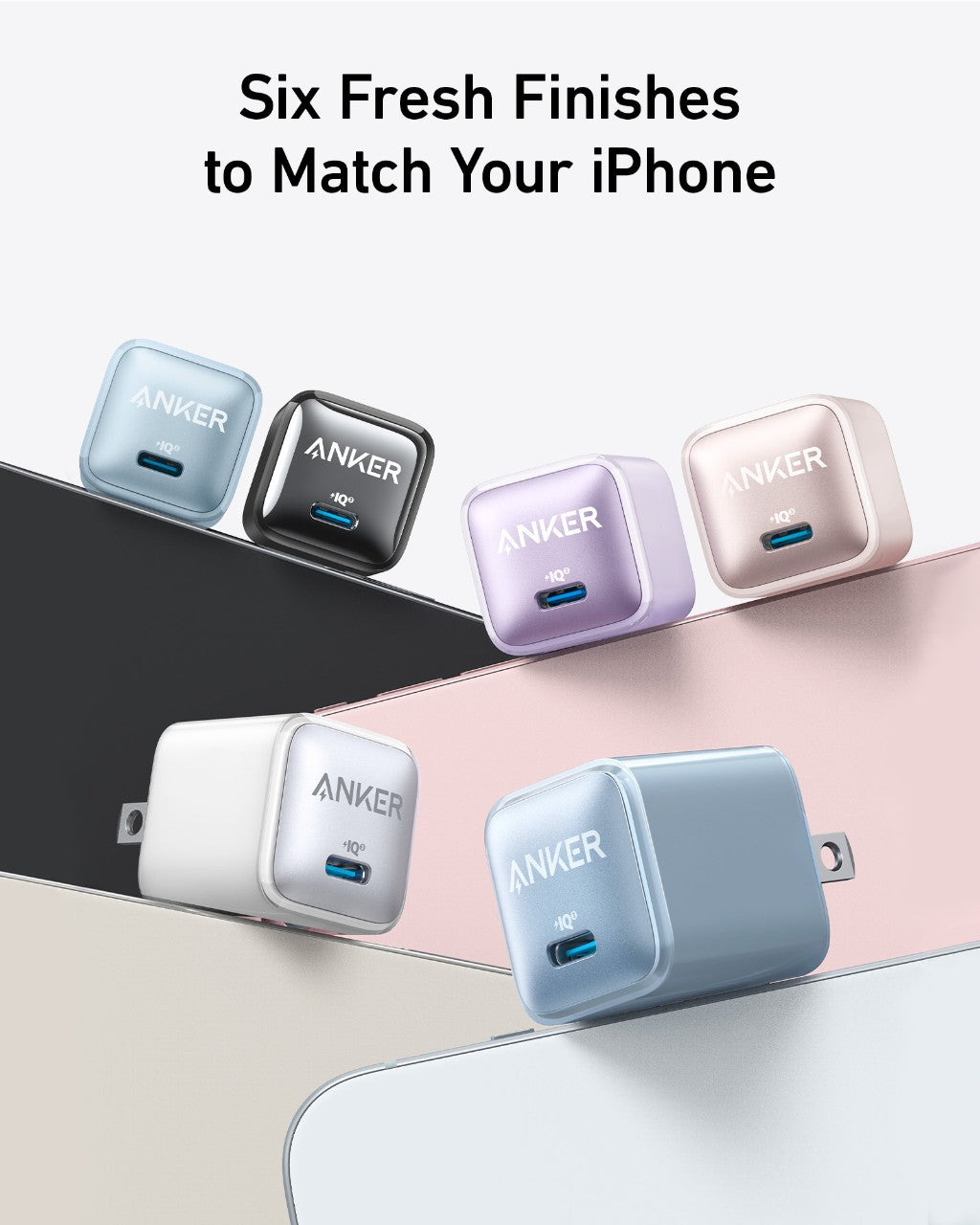 Anker Nano Power Bank (30W, Built-In USB-C Cable) and Anker Nano Charger (20W)