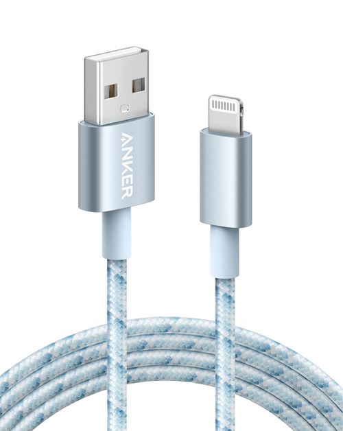 Anker braided charging cable for Keyword with USB and Lightning connectors
