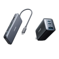 Anker Nano Charging Station (6-in-1, 67W) and Anker 341 USB-C Hub (7-in-1)